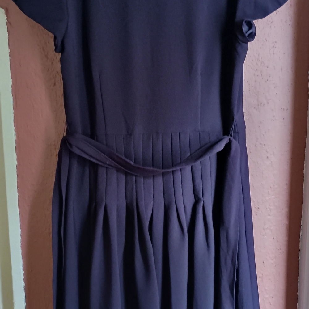 Perceptions Purple Button-Front Drop-Waist Dress - image 6